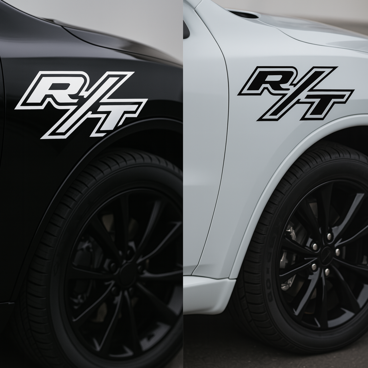 Dodge Charger Challenger Durango R/T Decal Logo Set Of 2 - sku-44820205961348-sku-50822776324228-sku-44820206026884-sku-50822776356996-  DRIVEN - 1