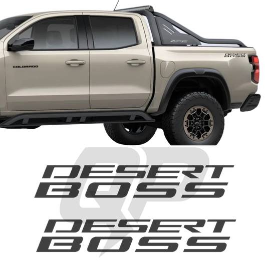 Chevy Colorado Desert Boss Rear Fender Decal Kit - sku-51437826572420-sku-51437826605188-sku-51437826637956-sku-51437826670724-sku-51437826703492-  DRIVEN - 1