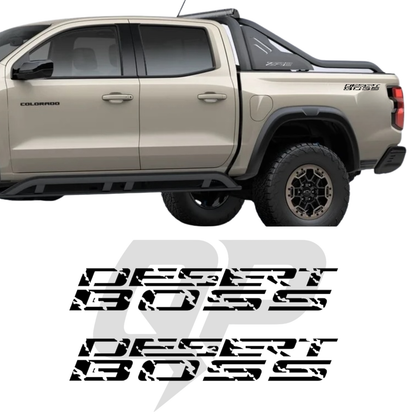 Chevy Colorado Desert Boss Rear Fender Decal Kit - sku-51437826572420-sku-51437826605188-sku-51437826637956-sku-51437826670724-sku-51437826703492-  DRIVEN - 2