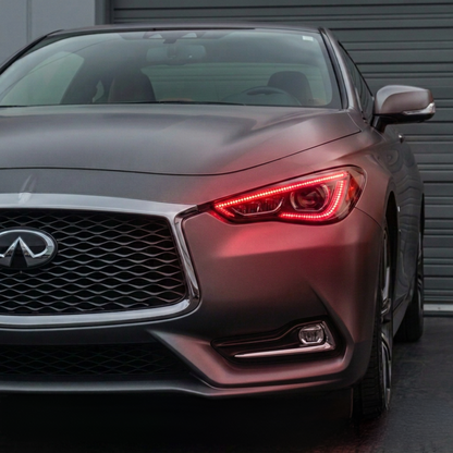 Infiniti Q60 Multicolor Flow DRL Boards (2016-2022) - S6 | A21 | P2   - BX12-  DRIVEN - 8