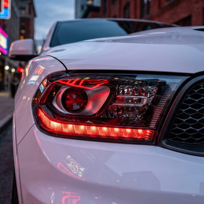 Dodge Durango Multicolor Flow Series DRL Boards (2014-2020) - F28 | A19 | P2   - BX5-F28 | B13 | A19 | P2   - BX5-  DRIVEN - 3