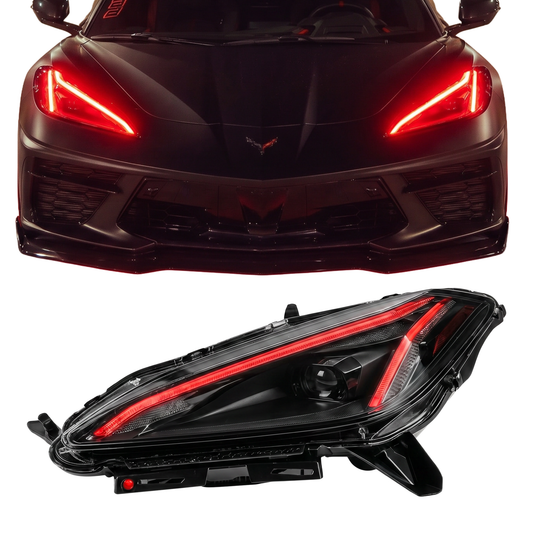 Chevrolet Corvette C8 RGBW+A DRL Boards (2020-2026) - E22 | A12 | P2   - BX1-  DRIVEN - 1