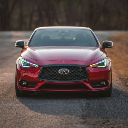 Infiniti Q60 Multicolor Flow DRL Boards (2016-2022) - S6 | A21 | P2   - BX12-  DRIVEN - 3