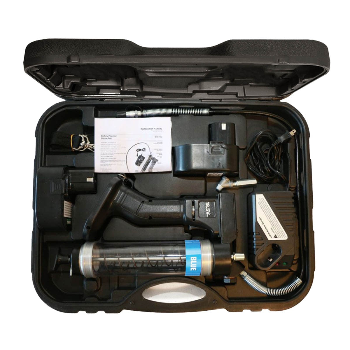 OILSAFE | Battery-Operated Grease Gun | 18V Li-Ion Clear Tube - 350300-350301-350302-350304-350305-  DRIVEN - 15