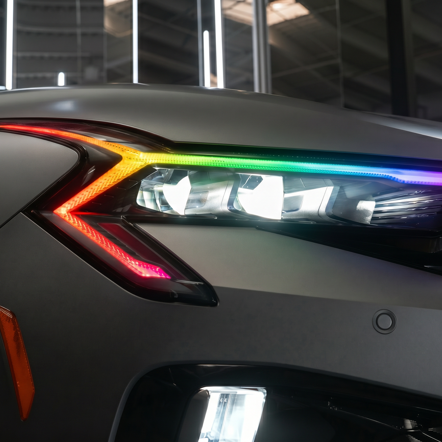 Kia K5 Flow Multicolor DRL Boards (2025-2026) - E15 | A21 | P2   - BX12-  DRIVEN - 3