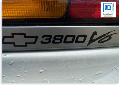 3800 V6 Bowtie Decal - Camaro - Cam9302:38V6-01-Cam9302:38V6-02-Cam9302:38V6-03-Cam9302:38V6-04-Cam9302:38V6-05-  DRIVEN - 1