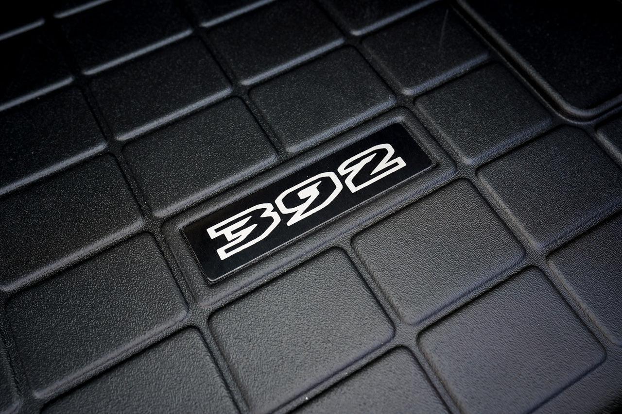 "392" Weathertech Floor Mat Logo (Etched Metal) - Universal - UNIVERSALWTETCH-392-  DRIVEN - 1