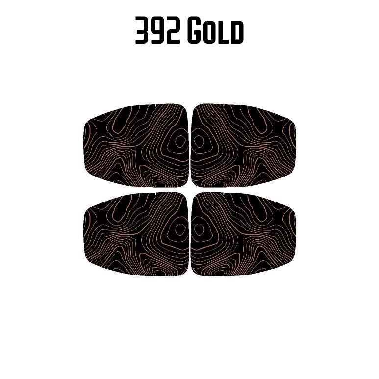Topographic Map Interior Door Cup Overlays - 2018+ Wrangler JL / Gladiator JT - JLINTDRCUPTP-RR-JLINTDRCUPTP-DD-JLINTDRCUPTP-SB-JLINTDRCUPTP-392-JLINTDRCUPTP-MO-  DRIVEN - 7