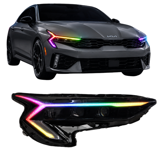 Kia K5 Flow Multicolor DRL Boards (2025-2026) - E15 | A21 | P2   - BX12-  DRIVEN - 1
