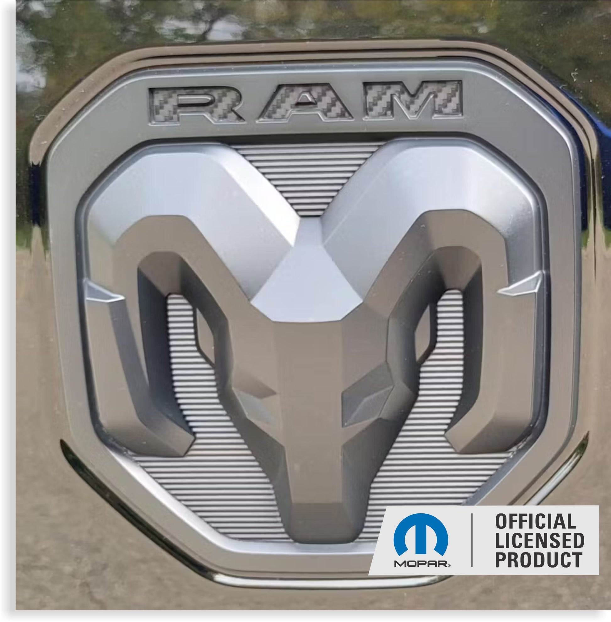 RAM Rear Emblem Inlay Decal - 2019-2024 Ram - Ram19:RAM-Medallion-01-Ram19:RAM-Medallion-03-Ram19:RAM-Medallion-02-Ram19:RAM-Medallion-04-Ram19:RAM-Medallion-05-  DRIVEN - 4