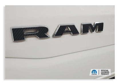 RAM Door Emblem Overlay Decals   - 2019-2024 Ram 2500, 3500 - sku-44824228462779-sku-44824228495547-sku-44824228528315-sku-44824228561083-sku-44824228593851-  DRIVEN - 12
