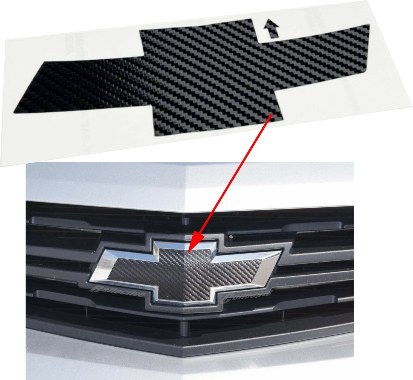 Front Bowtie Overlay Decal - 2010-2013 Camaro - 20102013Cam:Front-BTO-12-20102013Cam:Front-BTO-13-20102013Cam:Front-BTO-14-20102013Cam:Front-BTO-16-20102013Cam:Front-BTO-24-  DRIVEN - 12