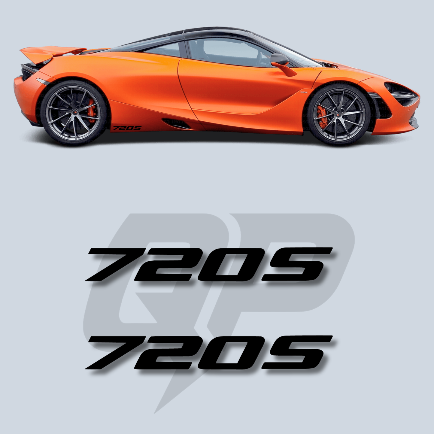 McLaren 720S Side Script Decals - sku-51548974219396-sku-51548974252164-sku-51548974284932-sku-51548974317700-sku-51548974350468-  DRIVEN - 1