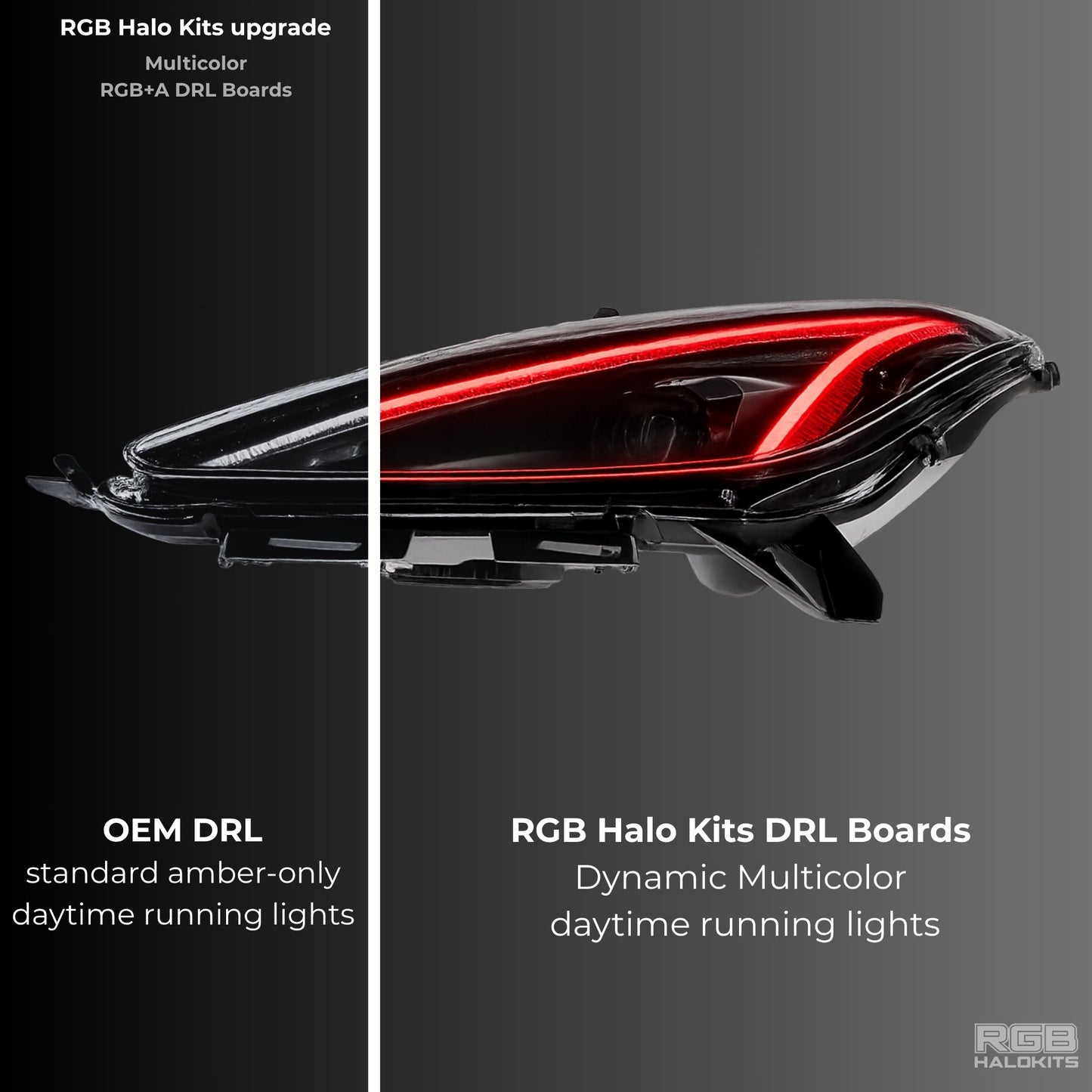 Chevrolet Corvette C8 RGBW+A DRL Boards (2020-2025) - E22 | A12 | P2   - BX1-E22 | E23 | A12 | P2   - BX12-  DRIVEN - 2