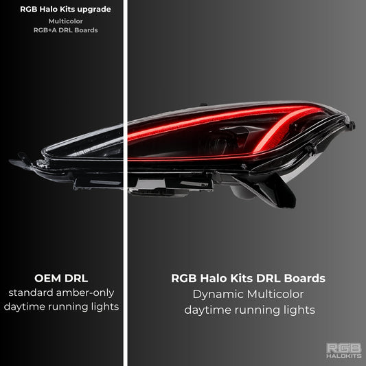 Chevrolet Corvette C8 RGBW+A DRL Boards (2020-2025) - E22 | A12 | P2   - BX1-E22 | E23 | A12 | P2   - BX12-  DRIVEN - 2