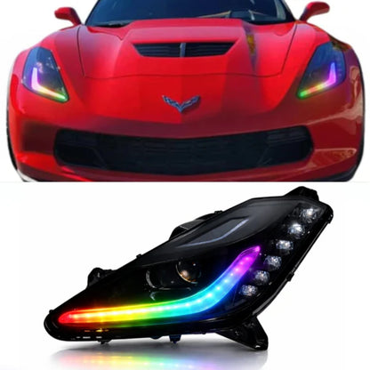 Chevrolet Corvette Multicolor DRL Boards (2014-2019) - E13| A11 | P2   - BX5-E13 | E1 | A11 | P2   - BX6-E14 | A20 | P2   - BX5-E14 | E1 | A11 | A20 | P2   - BX6-  DRIVEN - 4