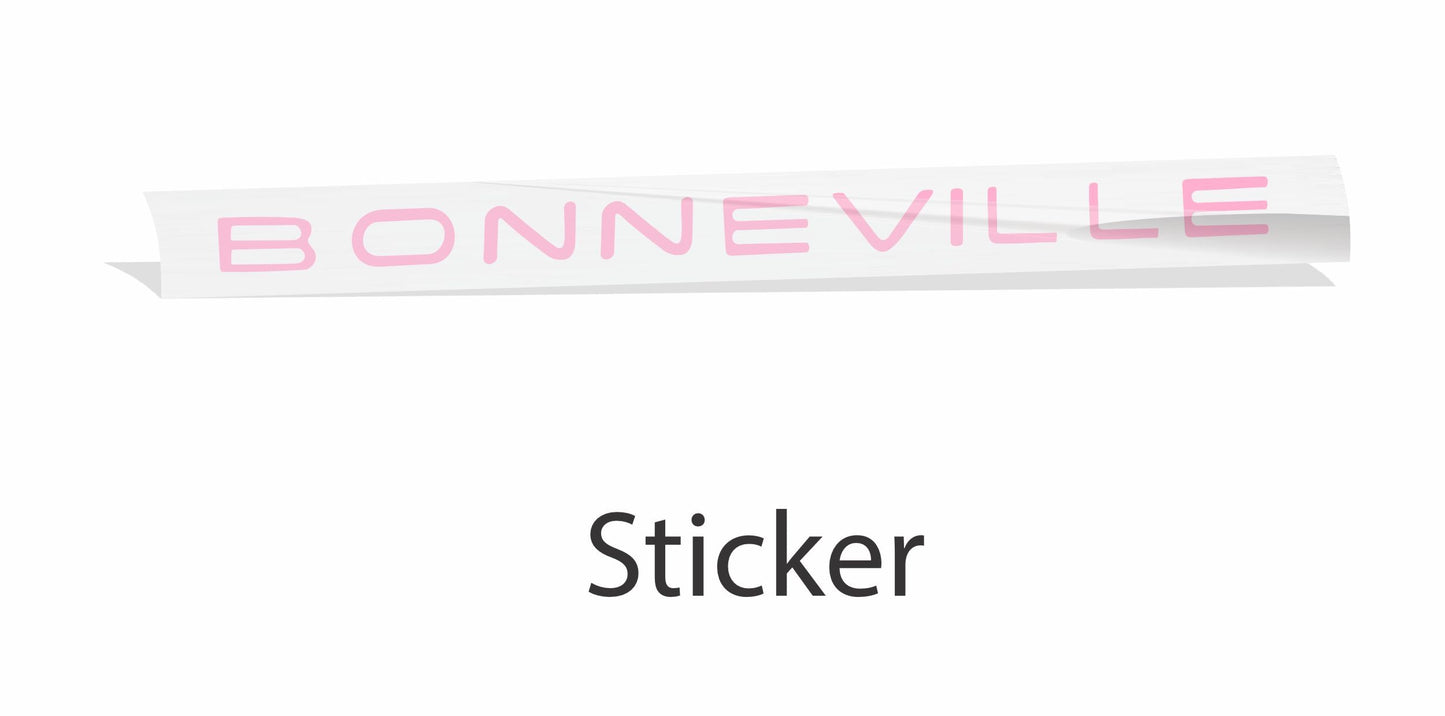 Rear Bumper BONNEVILLE Lettering Inlay Decal - 00-03 Bonneville - PO:BO:BONNEVILLE-R-01-PO:BO:BONNEVILLE-R-02-PO:BO:BONNEVILLE-R-03-PO:BO:BONNEVILLE-R-04-PO:BO:BONNEVILLE-R-05-  DRIVEN - 2