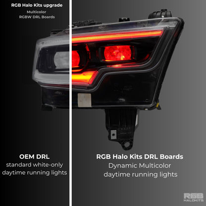 Ram 1500 / TRX RGBW DRL Boards (2019-2024) - G13 | A12 | P2   - BX1-G13 | E1x2 | A12 | P2   - BX3-  DRIVEN - 4