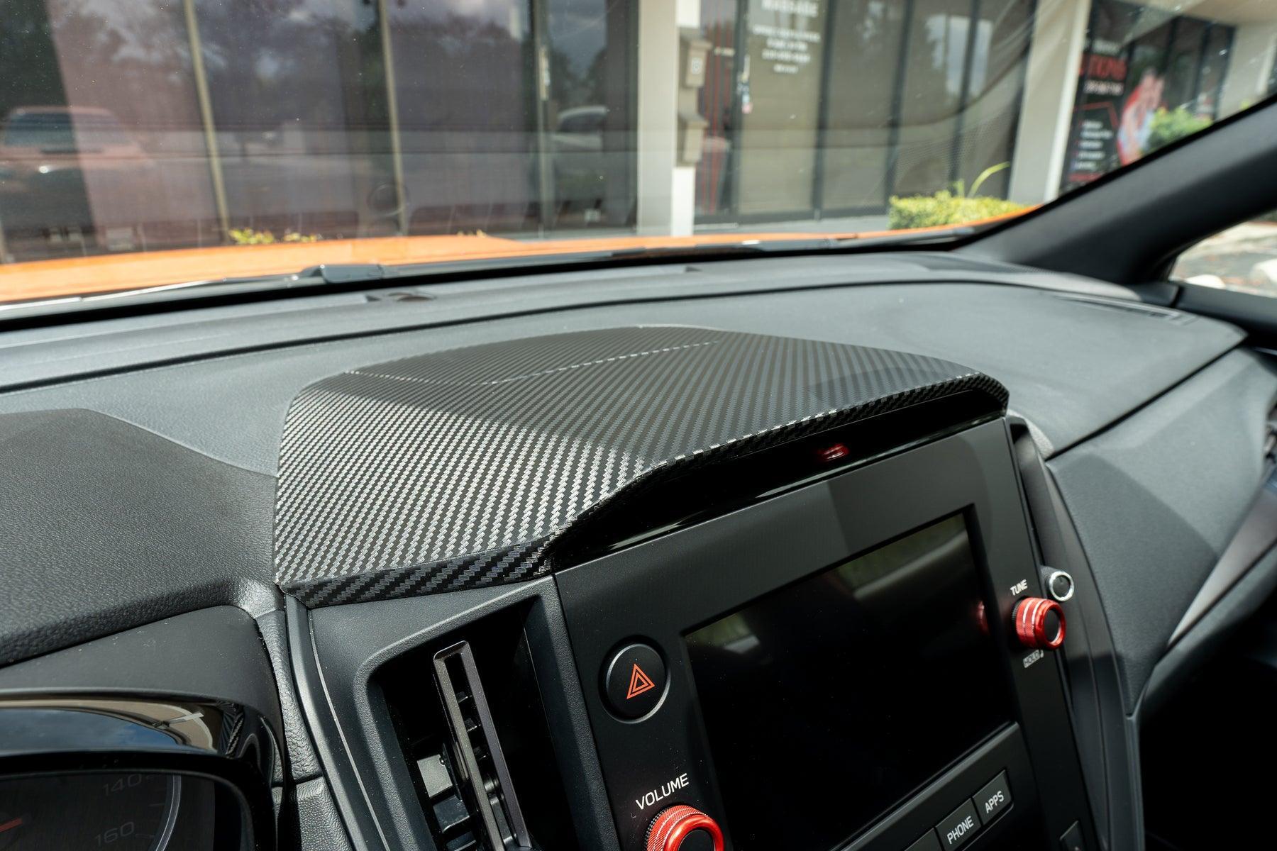 3D Carbon Center Hood Overlay Kit - 2022+ Subaru WRX - 22WRXCENHOOD-3DB-  DRIVEN - 1