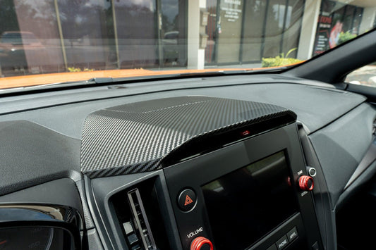 3D Carbon Center Hood Overlay Kit - 2022+ Subaru WRX - 22WRXCENHOOD-3DB-  DRIVEN - 1