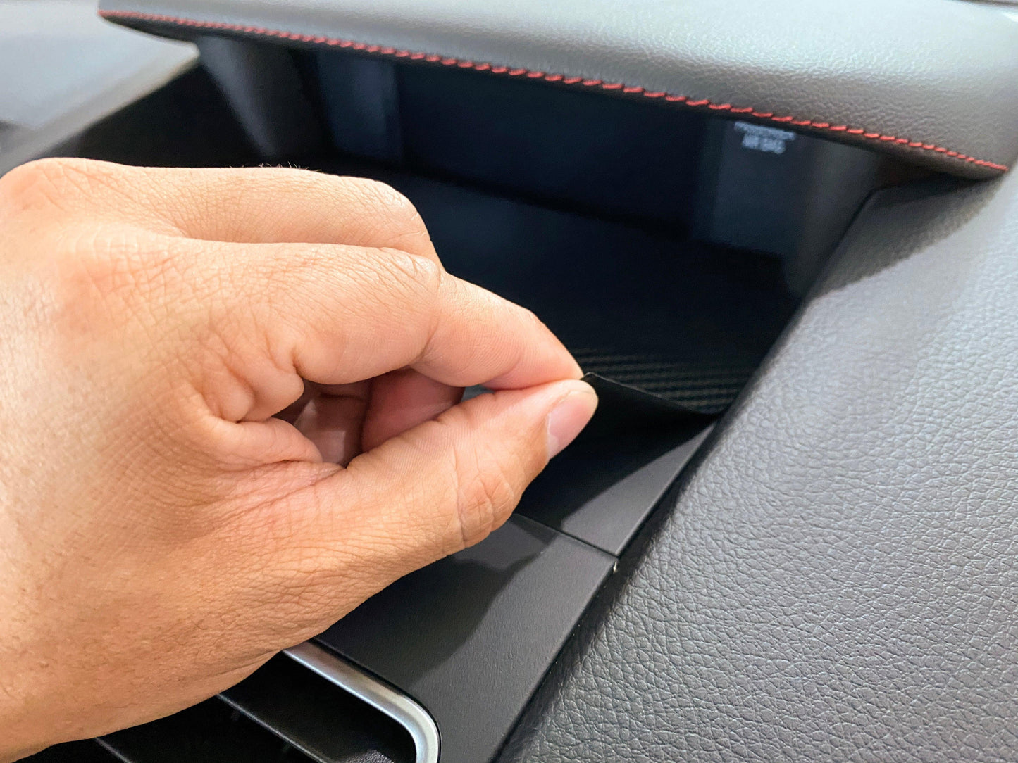 3D Carbon Center Instrument Panel Dash Trim - 2015-2021 WRX / STI - 15WRXCDT3DBK-  DRIVEN - 7