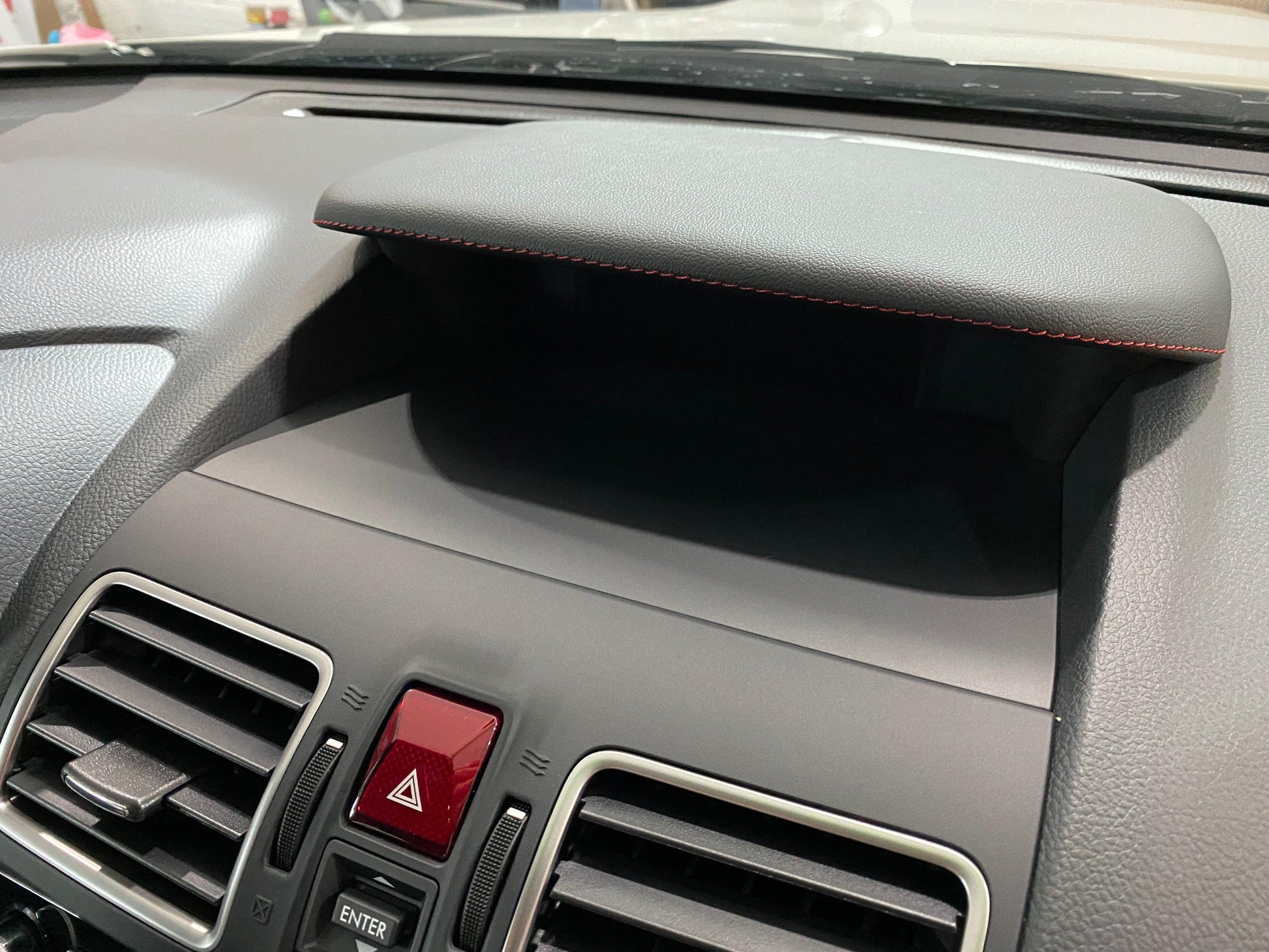 3D Carbon Center Instrument Panel Dash Trim - 2015-2021 WRX / STI - 15WRXCDT3DBK-  DRIVEN - 8