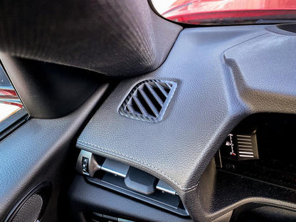 3D Carbon Defroster Trim Overlays - 2020+ Supra - A90DEFTRIM3DCF-  DRIVEN - 2