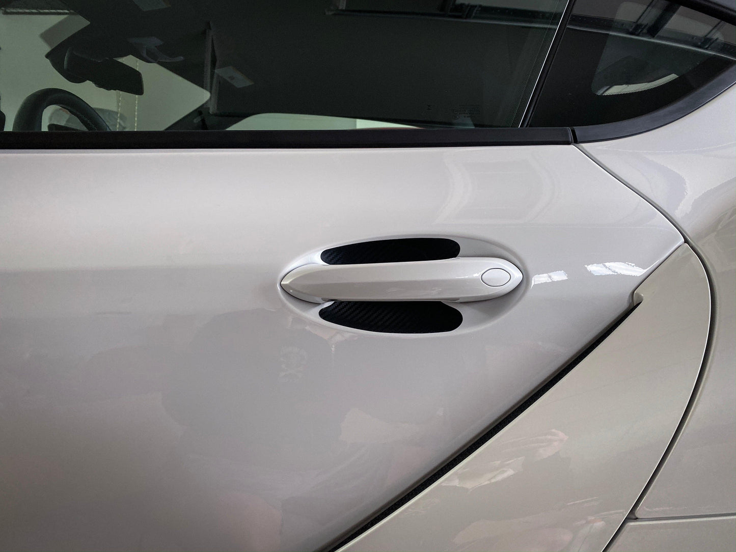 3D Carbon Door Cup Protectors - 2020+ Supra - A90DCP3DBK-  DRIVEN - 2