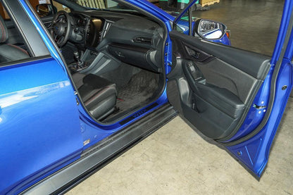 3D Carbon Door Sill Accent Overlay (VA/VB) fits 2015+ WRX / STI - VAVBSILL3DB-WRX-VAVBSILL3DB-STI-VAVBSILL3DB-CLWRX-VAVBSILL3DB-NO-sku-44910289256767-  DRIVEN - 3