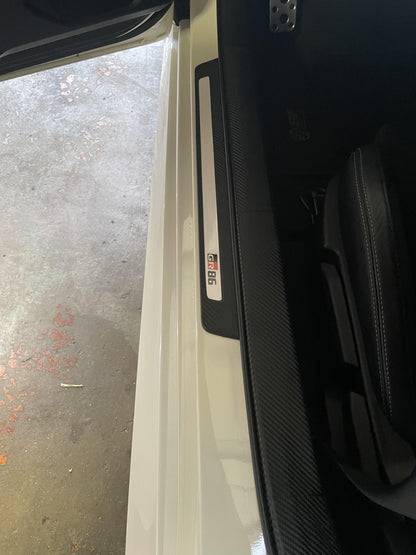 3D Carbon Door Sill Overlay Part 1 (Lower) - 2022+ BRZ / GR86 - 22BRZGR86DSOPT1-3DB-22GR86DSOPT1-NPT-22GR86DSOPT1-RD-22GR86DSOPT1-TBRD-22GR86DSOPT1-OR-  DRIVEN - 3