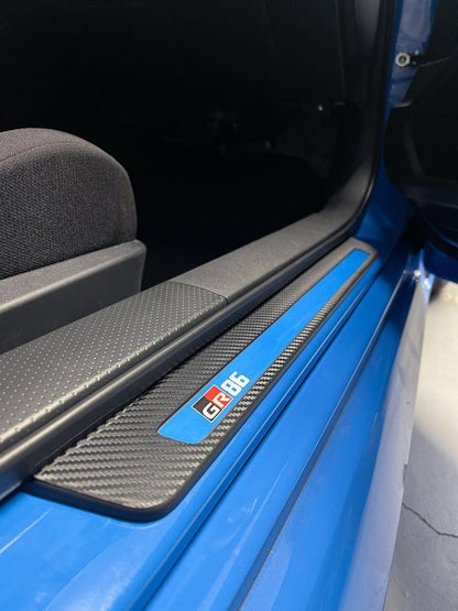 3D Carbon Door Sill Overlay Part 1 (Lower) - 2022+ BRZ / GR86 - 22BRZGR86DSOPT1-3DB-22GR86DSOPT1-NPT-22GR86DSOPT1-RD-22GR86DSOPT1-TBRD-22GR86DSOPT1-OR-  DRIVEN - 5