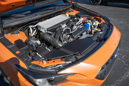 3D Carbon Engine Intake Duct Cover Overlay - 2022+ Subaru WRX - 22WRXINTAKECVR-3DB-  DRIVEN - 5