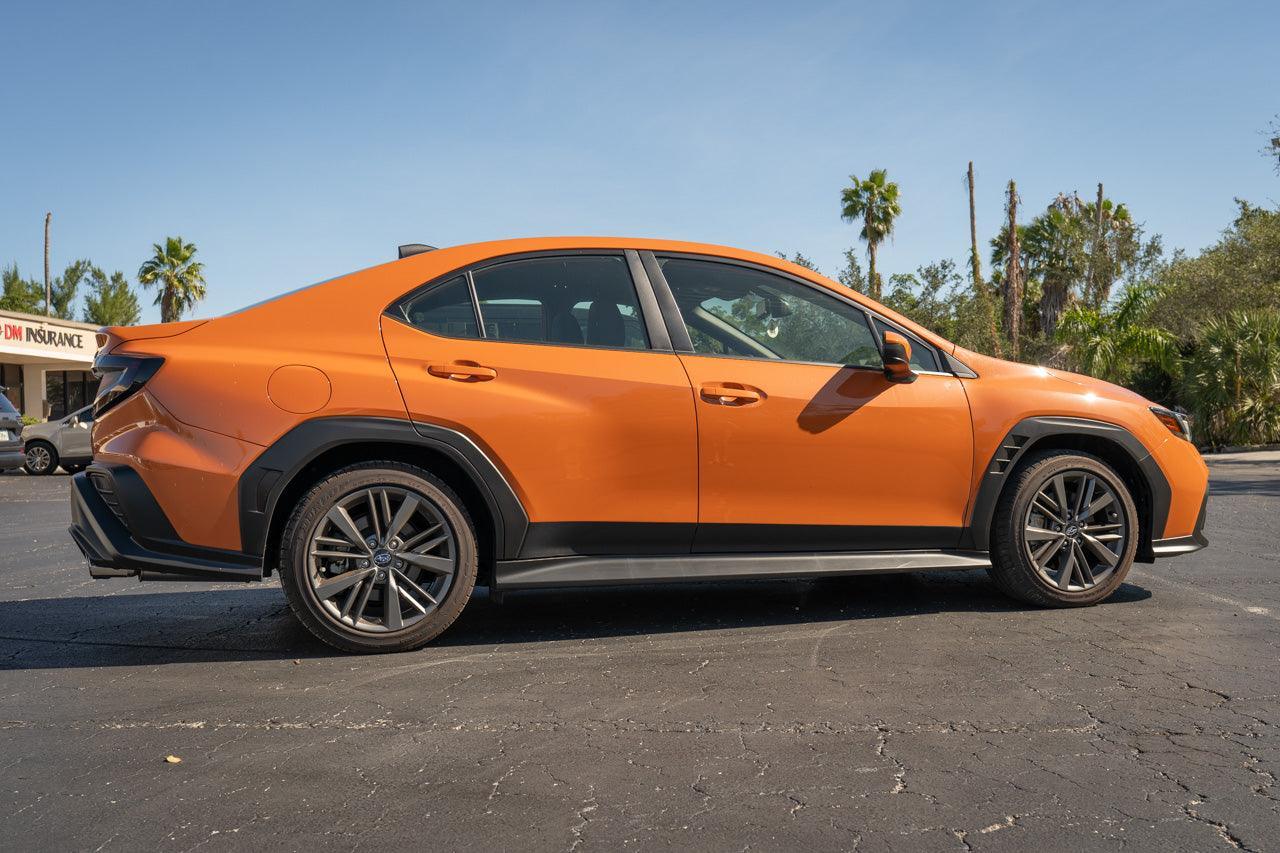 3D Carbon Exterior Lower Door Protection Kit - 2022+ Subaru WRX - 22WRXODP3DB-22WRXODP3GB-22WRXODP3MB-  DRIVEN - 10