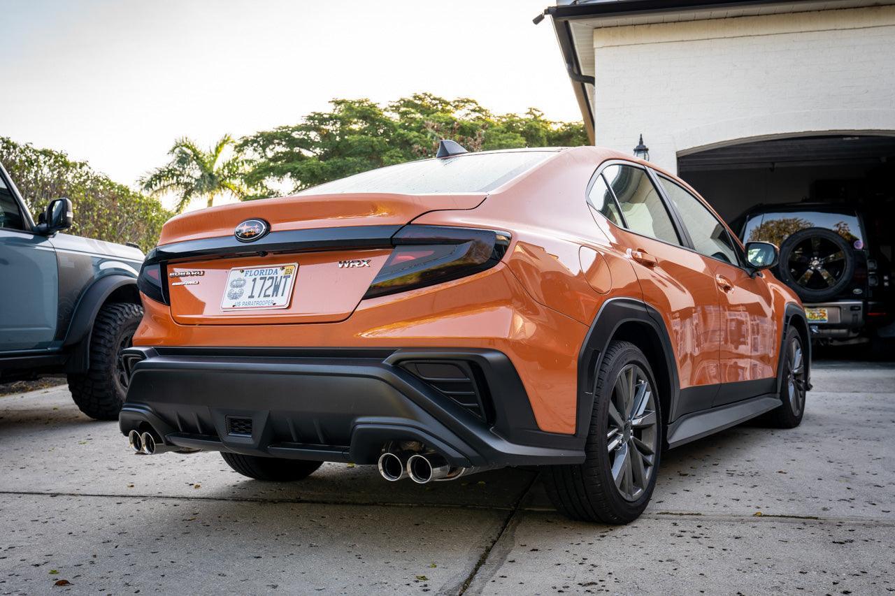 3D Carbon Exterior Lower Door Protection Kit - 2022+ Subaru WRX - 22WRXODP3DB-22WRXODP3GB-22WRXODP3MB-  DRIVEN - 6