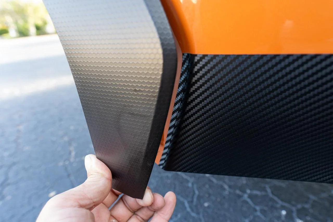 3D Carbon Exterior Lower Door Protection Kit - 2022+ Subaru WRX - 22WRXODP3DB-22WRXODP3GB-22WRXODP3MB-  DRIVEN - 7