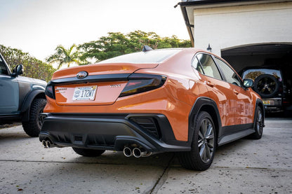 3D Carbon F1 Rear Fog Trim Overlay - 2022+ Subaru WRX - 22WRXF1TRM-3DB-  DRIVEN - 3