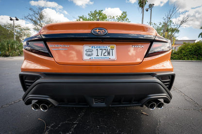 3D Carbon F1 Rear Fog Trim Overlay - 2022+ Subaru WRX - 22WRXF1TRM-3DB-  DRIVEN - 7