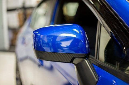 3D Carbon Fiber Lower Mirror Overlays (Pair) - 2015-2021 WRX / STI / 2015-2017 Crosstrek / 2015-2016 Impreza - 15WRXMRLW3D-  DRIVEN - 2