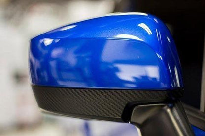 3D Carbon Fiber Lower Mirror Overlays (Pair) - 2015-2021 WRX / STI / 2015-2017 Crosstrek / 2015-2016 Impreza - 15WRXMRLW3D-  DRIVEN - 3