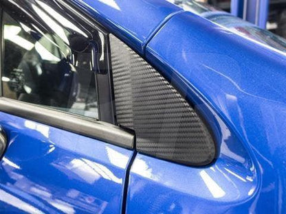 3D Carbon Fiber Quarter Mirror Trim Overlays WRX / STI 2015-2020 - sku-21259698765878-  DRIVEN - 1