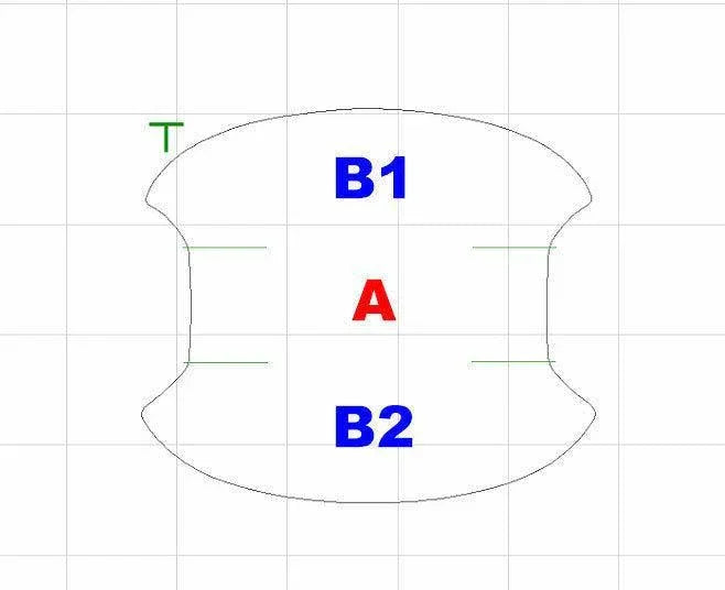 3D Carbon Fiber Vinyl Door Cup Protectors - 2015-2020 Subaru WRX / STI - 15WRX3D3D-  DRIVEN - 3