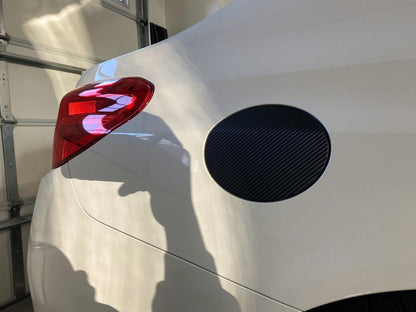 3D Carbon Fuel Door Cover - 2015-2020 WRX / STI - 15WRXFUEL3D-15WRXFUELMB-  DRIVEN - 3