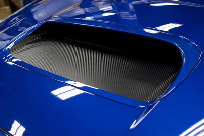 3D Carbon Hood Scoop Overlay for 2015-2021 Subaru WRX / STI - 15WRXHOOD3D-15WRXHOODGB-15WRXHOODMB-  DRIVEN - 8