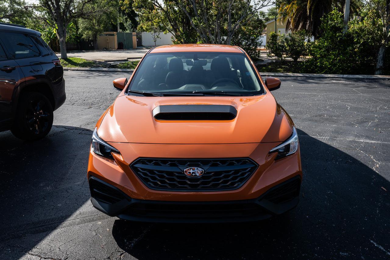 3D Carbon Hood Scoop Overlay - 2022+ Subaru WRX - 22WRXHDSCP-3DB-  DRIVEN - 11