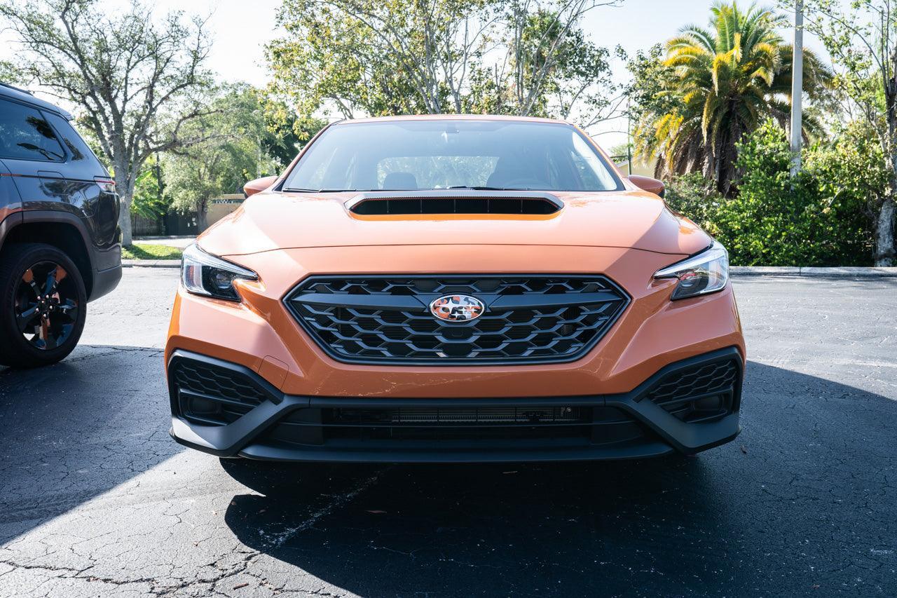 3D Carbon Hood Scoop Overlay - 2022+ Subaru WRX - 22WRXHDSCP-3DB-  DRIVEN - 12