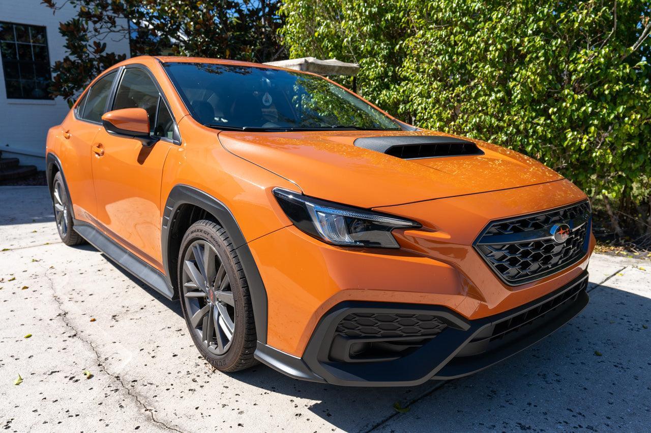 3D Carbon Hood Scoop Overlay - 2022+ Subaru WRX - 22WRXHDSCP-3DB-  DRIVEN - 2