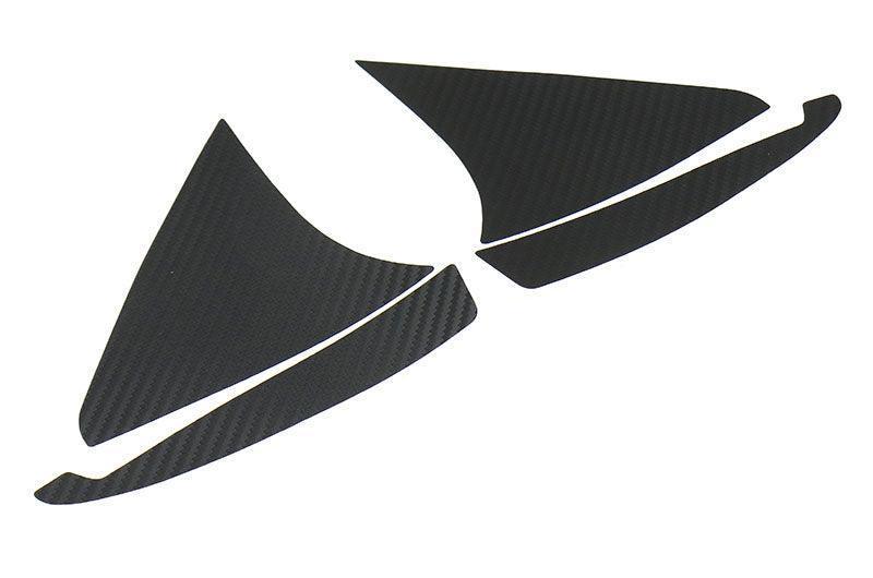 3D Carbon Inner Door Window Triangle Trim Overlays - 2020+ Supra - A90INQTRDR3DCF-  DRIVEN - 6