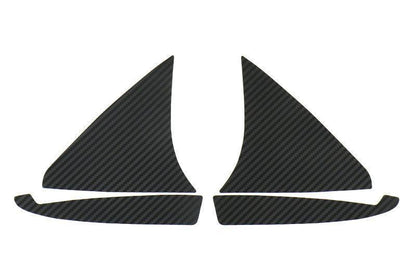 3D Carbon Inner Door Window Triangle Trim Overlays - 2020+ Supra - A90INQTRDR3DCF-  DRIVEN - 7