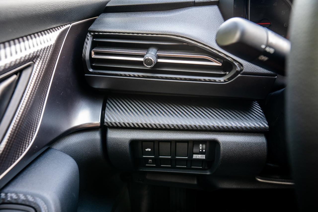 3D Carbon Interior Dash Trim Overlays - 2022+ Subaru WRX - 22WRXINTDASH-3DB-  DRIVEN - 4