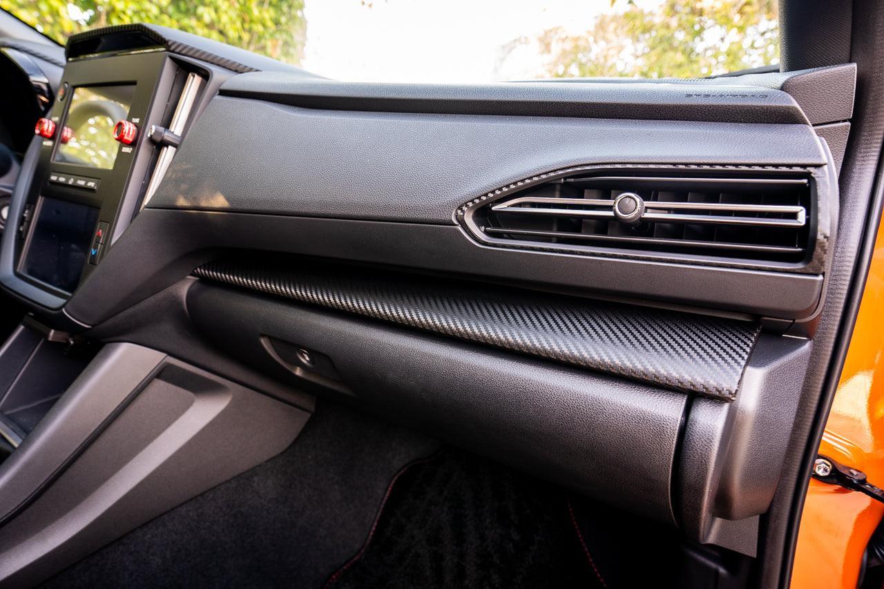 3D Carbon Interior Dash Trim Overlays - 2022+ Subaru WRX - 22WRXINTDASH-3DB-  DRIVEN - 5